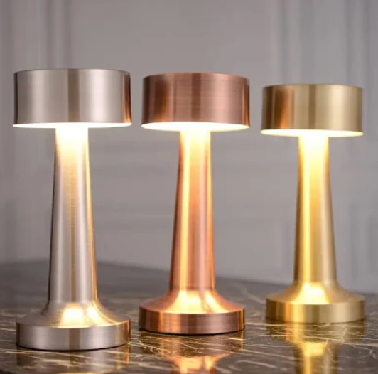 Cordless Dimmable LED Rechargeable Table Lamp ModernArt - Modern via Touch | Living Room | Reading Lamp | Bedside Lamp
